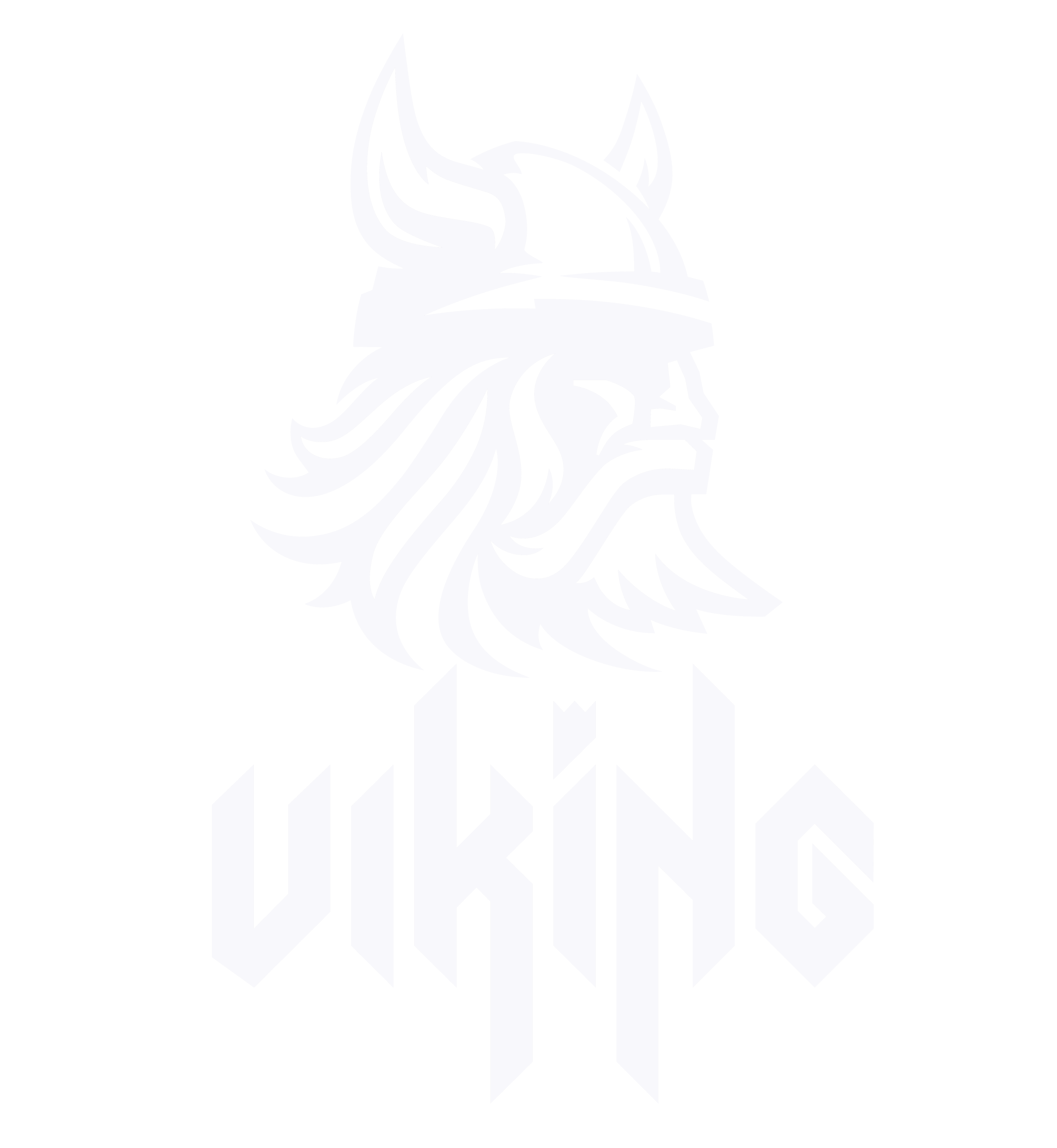 Black and white logo featuring a Viking head and the word 'VIKING' in stylized font.